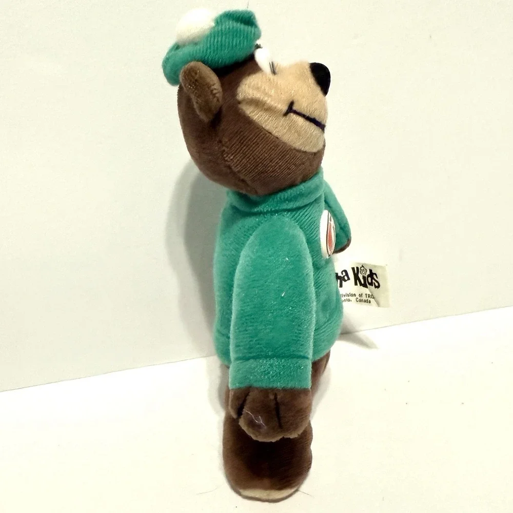 A&W Root Beer Plush Bear- 1998 Alpha Kids - Restaurant Fast Food Mascot